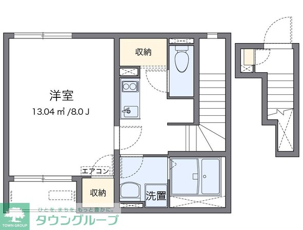 クレイノサングランツの物件間取画像